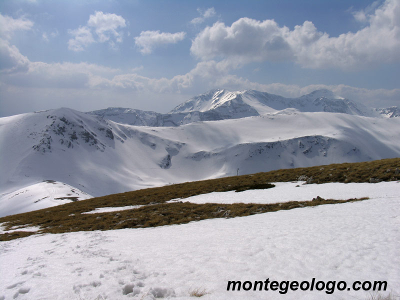 Vista dalla vetta della Tavola