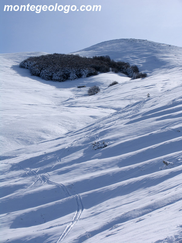 Monte Rapina, versante nord