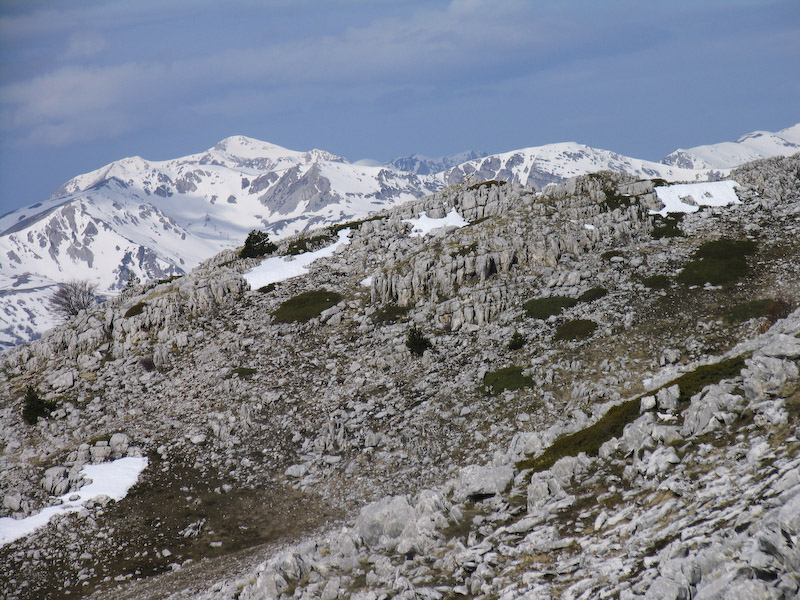 Velino dal versante S del Sirente