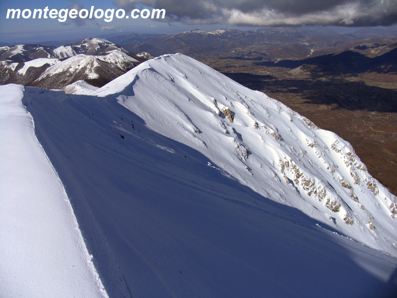 Versante nord di Monte Cambio